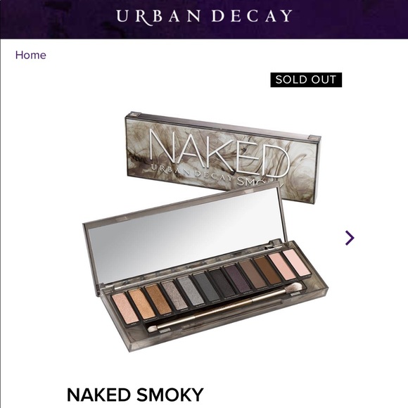 Urban Decay Other - NWT Naked Urban Decay Smoky Eyes Palette